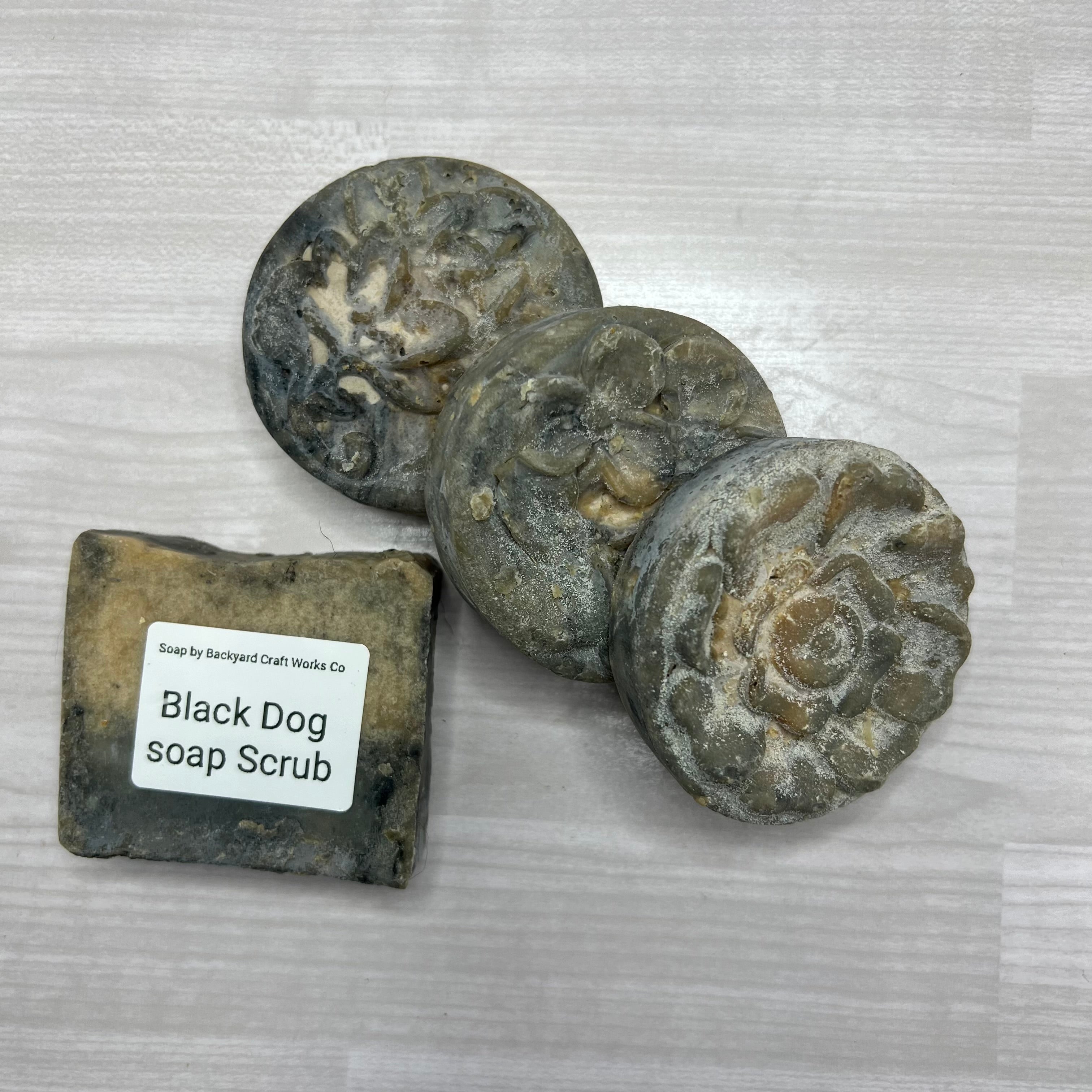 Black Dog Scrub Shampoo Soap Bar