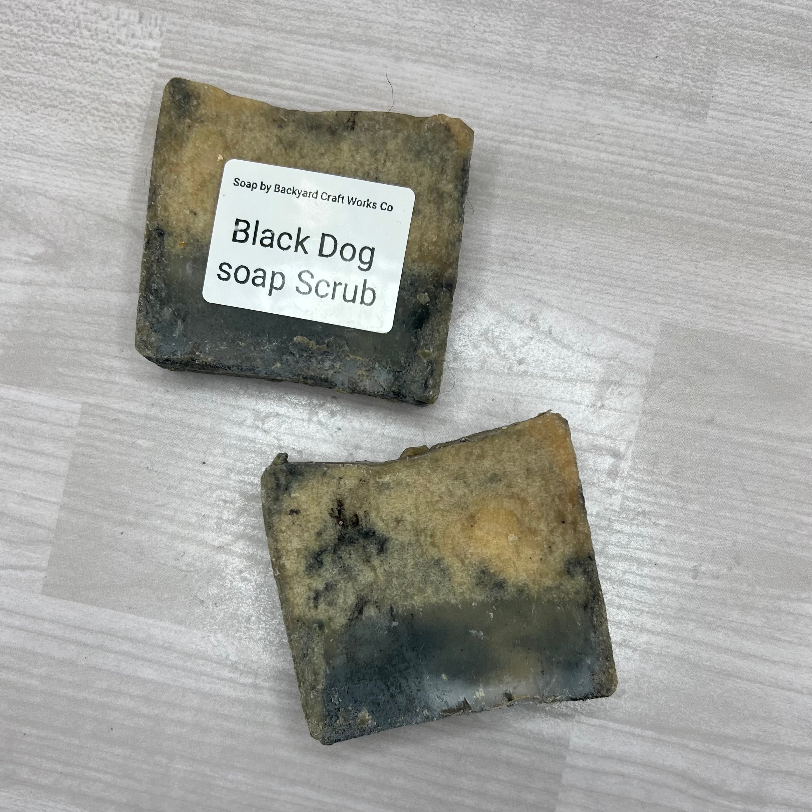 Black Dog Scrub Shampoo Soap Bar