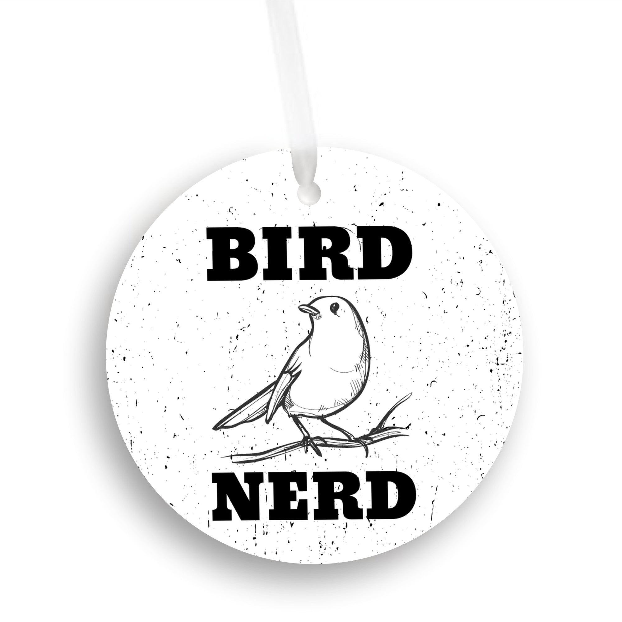 Bird Nerd Christmas Ornament